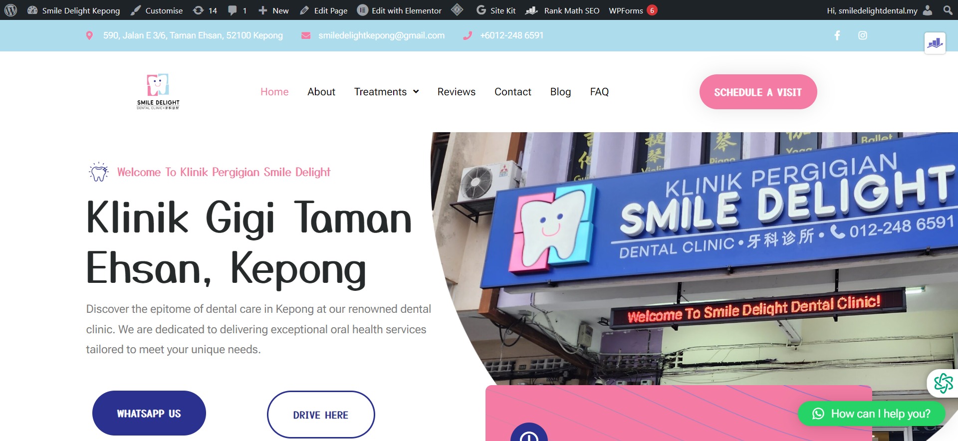 Screen Capture 1450 Klinik Gigi Taman Ehsan Kepong Dentist Smile Delight smiledelightdental.my