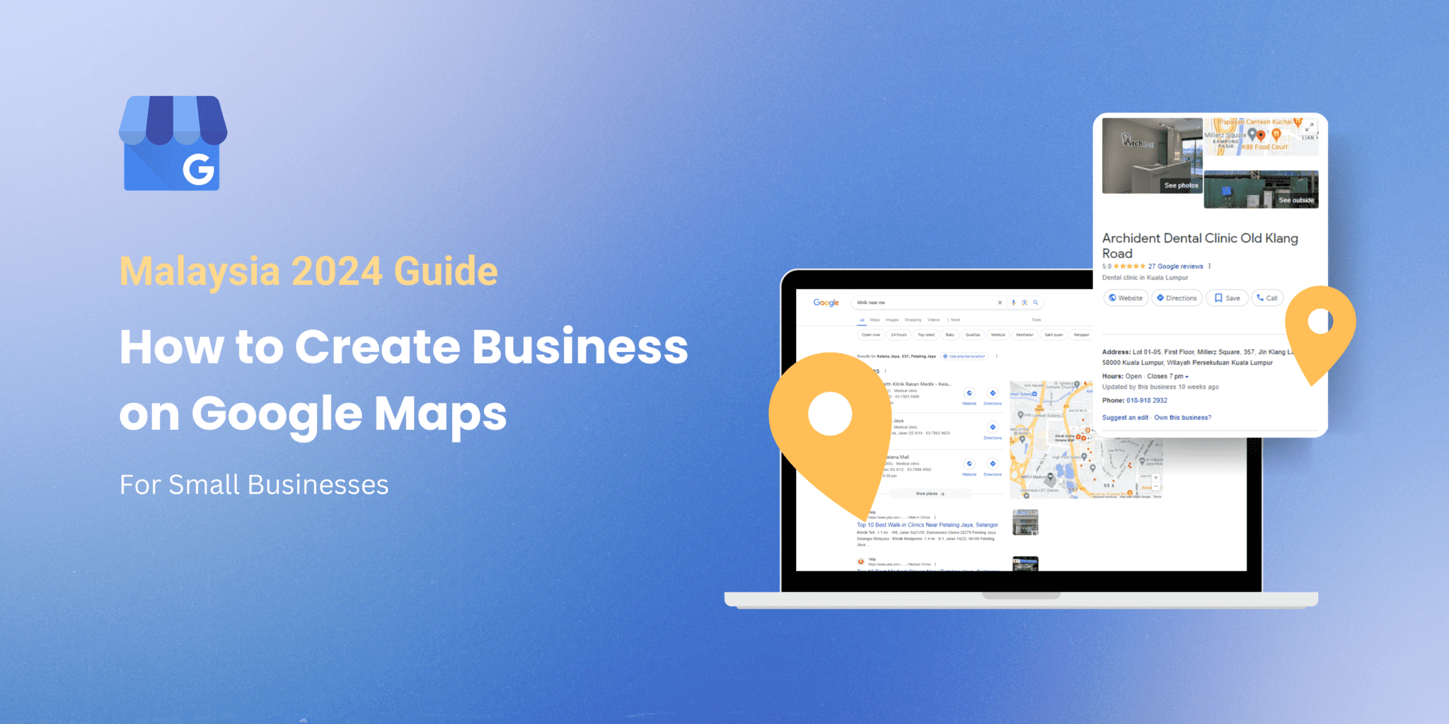 Create Business on Google Maps (Googly My Business)
