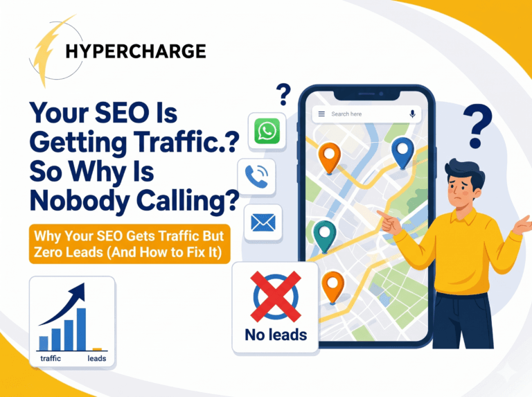 seo get traffic but no leads
